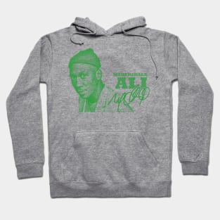 Mahershala Ali - greensolid Hoodie